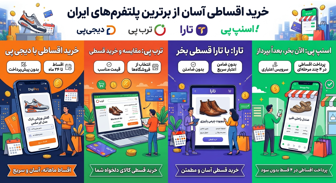 نحوه خرید قسطی