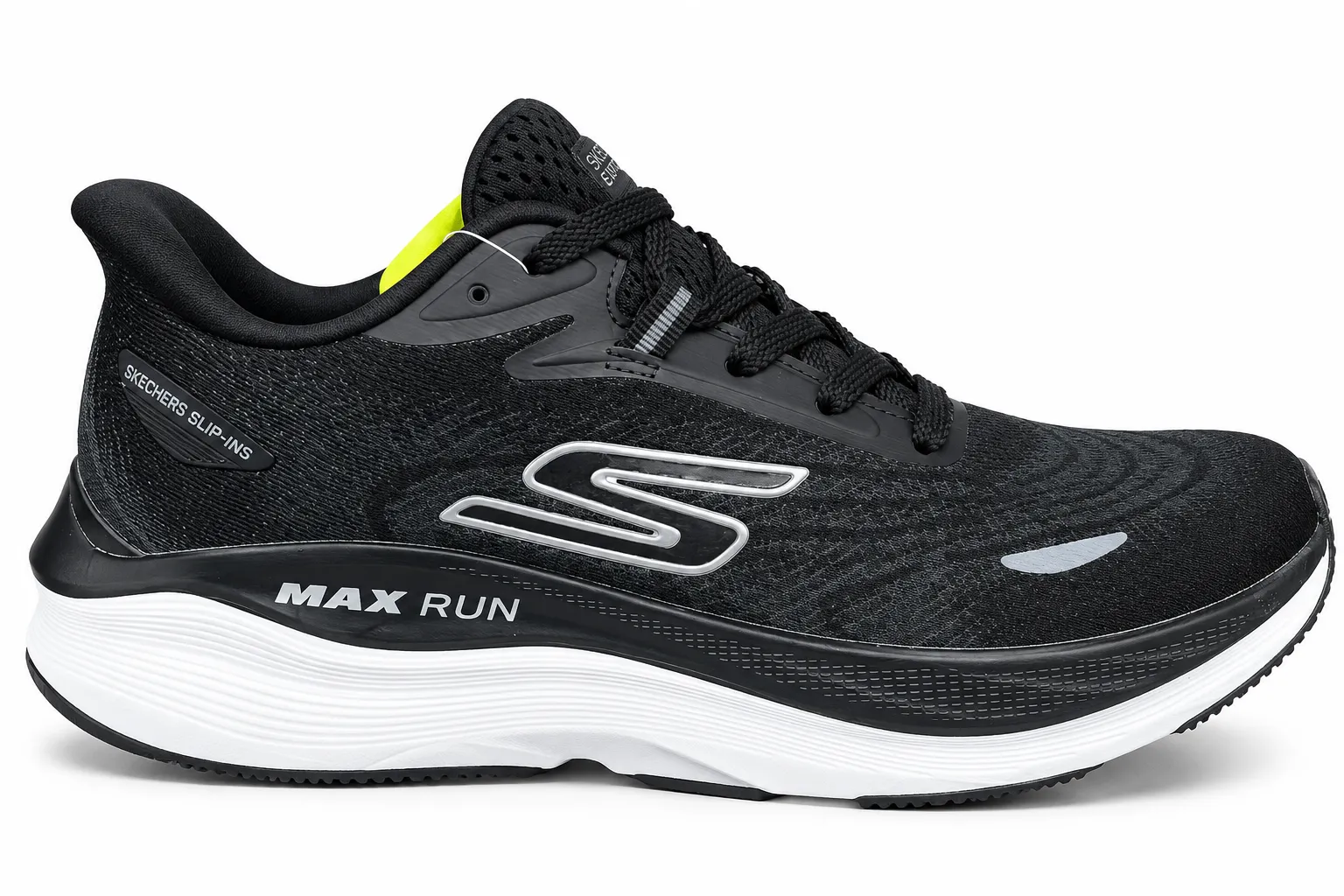 کتونی اسکیچرز زنانه Max Run Slip-Ins مشکی